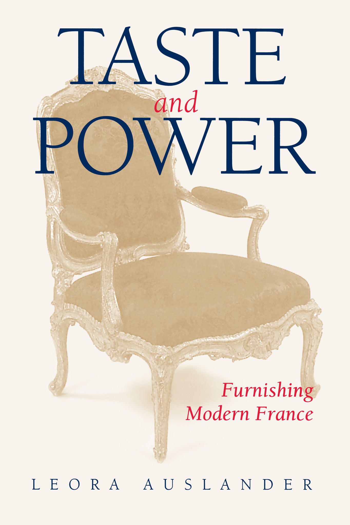 Cover image for Taste and Power ISBN 9780520213654